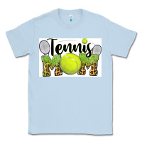 Dusty Blue tennis mom Classic Tee - BarkalooDesign