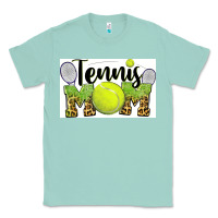 Seafoam tennis mom Classic Tee - BarkalooDesign