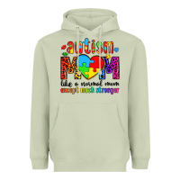 Matcha autism mom like a normal mom except much stronger Heavyweight Hoodie - Artiststas