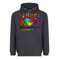 Smoke autism mom like a normal mom except much stronger Heavyweight Hoodie - Artiststas