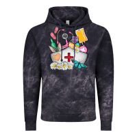 Cloud Black nurse  easter Vintage Hoodie - AdoDesignShop