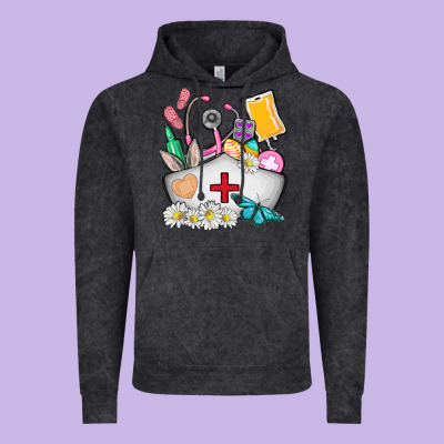 Nurse  Easter Vintage Hoodie Designed By Adodesignshop