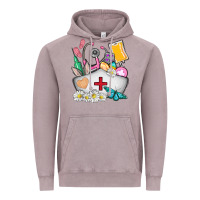Vintage Zinc nurse  easter Vintage Hoodie - AdoDesignShop