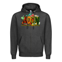 Charcoal Heather adon assistant director of nursing juneteenth Zipper Hoodie - NancyCooperArtShop