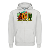 Dove Grey adon assistant director of nursing juneteenth Zipper Hoodie - NancyCooperArtShop