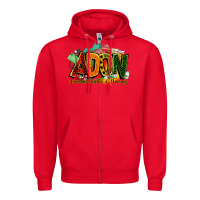Red adon assistant director of nursing juneteenth Zipper Hoodie - NancyCooperArtShop