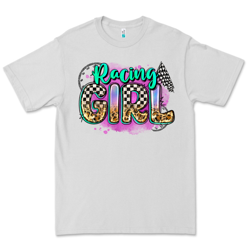 Racing Girl Premium Tee by Zillion Design Studio | Teevron