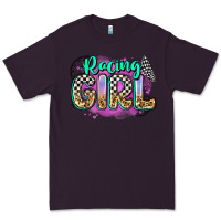 Plum racing girl Premium Tee - Zillion Design Studio