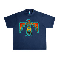 Navy thunderbird Urban Heavy Tee - JahusDesignShop