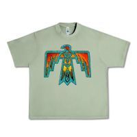 Oil Green thunderbird Urban Heavy Tee - JahusDesignShop