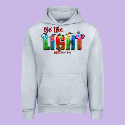 Be The Light Matthew 5 14 Urban Hoodie Designed By Cowgirlartshop