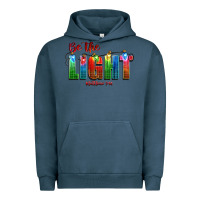 Pigment Midnight Navy be the light matthew 5 14 Urban Hoodie - CowGirlArtShop