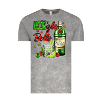 Cloud Rock gin`gle bells with bottle and cocktail Vintage Tee - AdoDesignShop