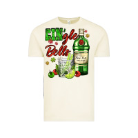 Vintage Arctic gin`gle bells with bottle and cocktail Vintage Tee - AdoDesignShop
