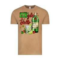 Vintage Camel gin`gle bells with bottle and cocktail Vintage Tee - AdoDesignShop