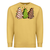 Antique Gold Christmas cakes Premium Sweatshirt - Jasminsmagicworld