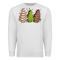 Oatmeal Heather Christmas cakes Premium Sweatshirt - Jasminsmagicworld