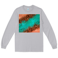 Moon Dust leather turquoise glitter tumbler Long Sleeve Tee - Jasminsmagicworld