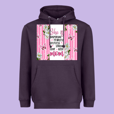 Mother's Day Inspirational Quotes Heavyweight Hoodie Designed By Artiststas