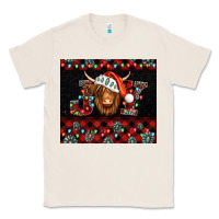 Natural joy shaggy cow christmas Classic Tee - Jasminsmagicworld