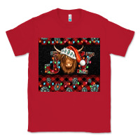 Red joy shaggy cow christmas Classic Tee - Jasminsmagicworld
