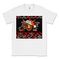 White joy shaggy cow christmas Classic Tee - Jasminsmagicworld