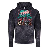 Cloud Black sassy just like my mama Vintage Hoodie - JahusDesignShop