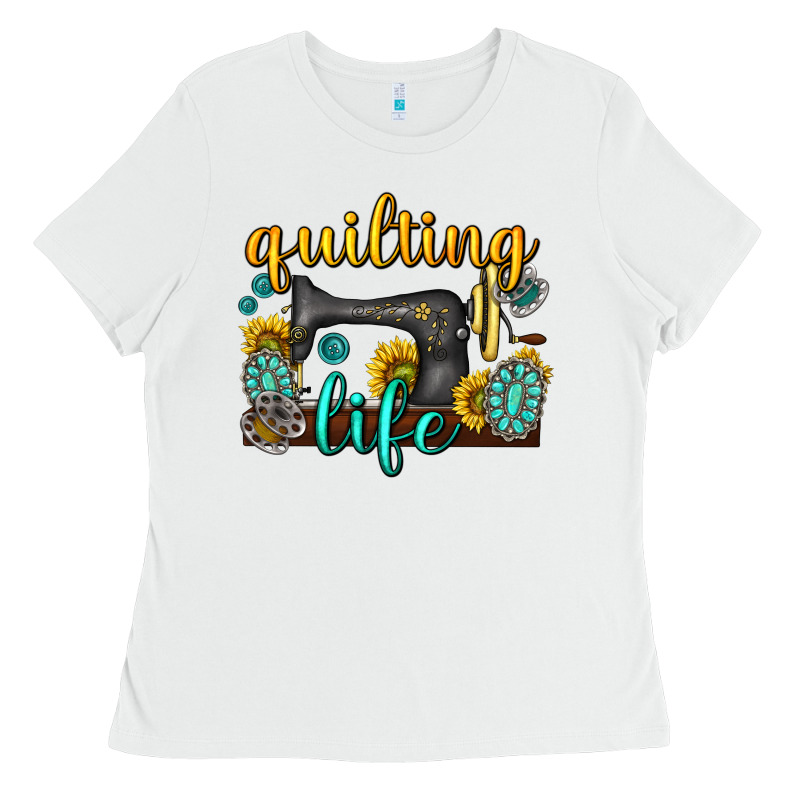 Quilting Life Western Ladies Tee by texasbilliewilder | Teevron