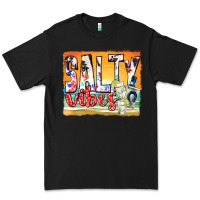 Black salty vibes Premium Tee - texasbilliewilder