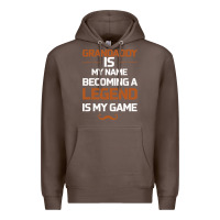 Coffee Grandaddy Is My Name Becoming A Legend Is My Game Premium Hoodie - Bettercallsaul