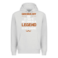 Dove Grey Grandaddy Is My Name Becoming A Legend Is My Game Premium Hoodie - Bettercallsaul