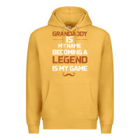 Mustard Grandaddy Is My Name Becoming A Legend Is My Game Premium Hoodie - Bettercallsaul