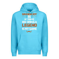 Ocean Blue Grandaddy Is My Name Becoming A Legend Is My Game Premium Hoodie - Bettercallsaul