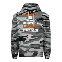 Slate Camo Grandaddy Is My Name Becoming A Legend Is My Game Premium Hoodie - Bettercallsaul