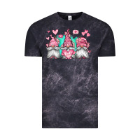 Cloud Black valentines day gnomes Vintage Tee - Jasminsmagicworld