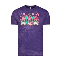 Cloud Purple valentines day gnomes Vintage Tee - Jasminsmagicworld
