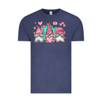 Vintage Denim valentines day gnomes Vintage Tee - Jasminsmagicworld