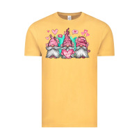 Vintage Mustard valentines day gnomes Vintage Tee - Jasminsmagicworld