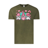 Vintage Olive valentines day gnomes Vintage Tee - Jasminsmagicworld