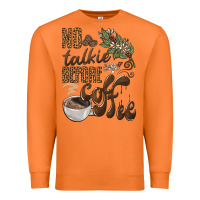 Carrot no talkie before coffee Premium Sweatshirt - BarkalooDesign