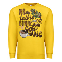 Lemon no talkie before coffee Premium Sweatshirt - BarkalooDesign