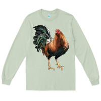Matcha American Game Rooster Long Sleeve Tee - LillyAllenDesigns