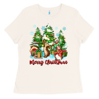 Bone merry christmas rabbits Ladies Tee - Zillion Design Studio