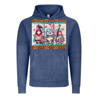 Vintage Denim nurse gnomes Vintage Hoodie - AdoDesignShop