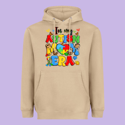 In My Autism Mom Era Heavyweight Hoodie Designed By Artiststas