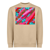 Mushroom cancer boxing gloves and cancer ribbon Heavyweight Sweatshirt - AdoDesignShop