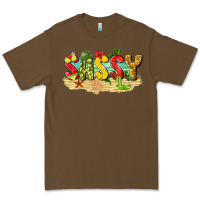 Cacao sassy beach Premium Tee - texasbilliewilder