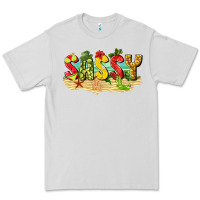 Dove Grey sassy beach Premium Tee - texasbilliewilder
