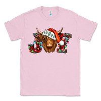 Bubblegum Pink joy christmas shaggy cow Classic Tee - Jasminsmagicworld