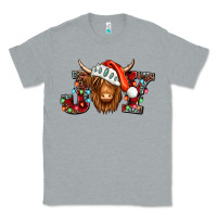 Heather Grey joy christmas shaggy cow Classic Tee - Jasminsmagicworld